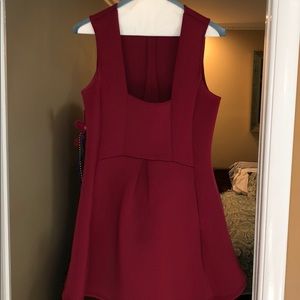Tobi Maroon/Cranberry Dress